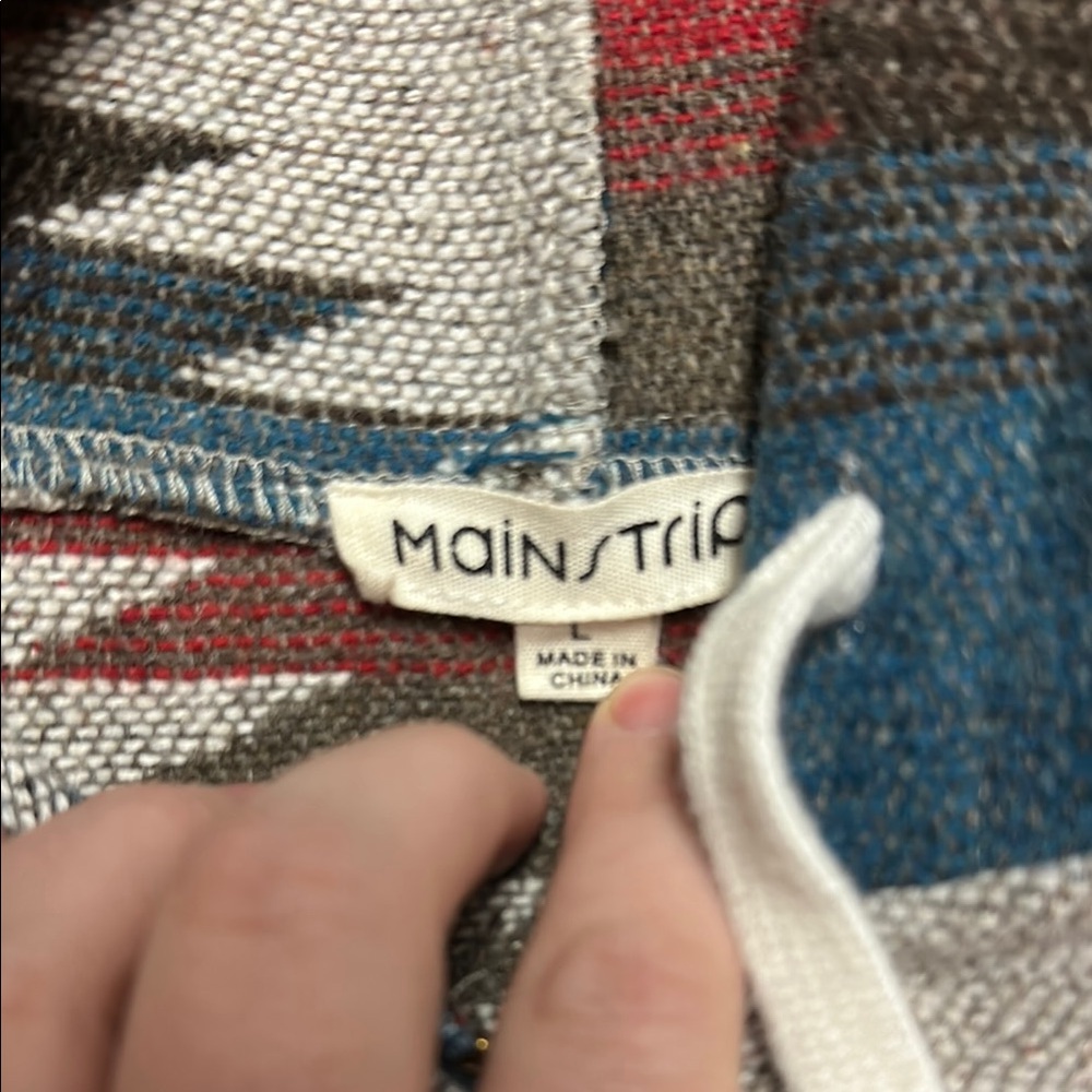 Southwestern Patterned Hoodie - Picture 2 of 5